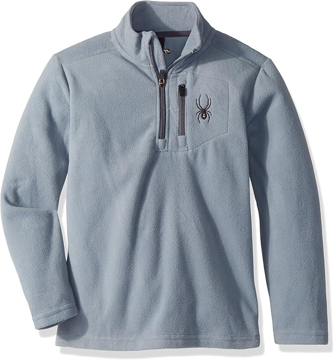Amazon.com: Spyder Big Boy's Transport 1/4 Zip Pullover Shirt, Steel, XL: Clothing