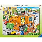 Ravensburger Waste Collection 35 Piece Frame Jigsaw Puzzle for Kids – Every Piece is Unique, Pieces Fit Together Perfectly