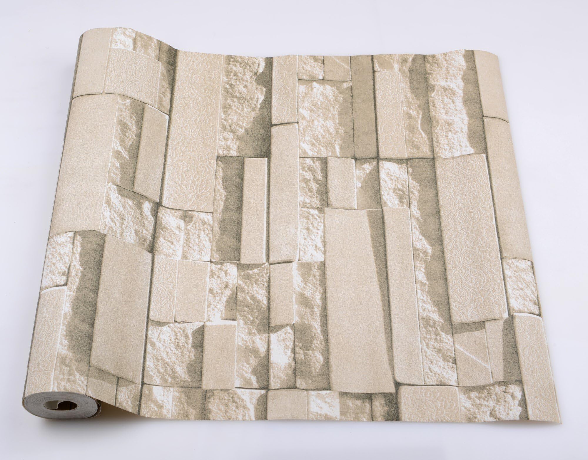 Store2508™ Bricks Wallpaper Roll (10m x 53cm, Appx. 50 Sq Ft)