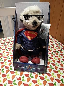 superman meerkat toy