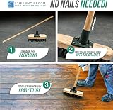 TDBS The Dustpan and Brush Store 9in Stiff Deck Scrubbing Brush with Wooden view 5