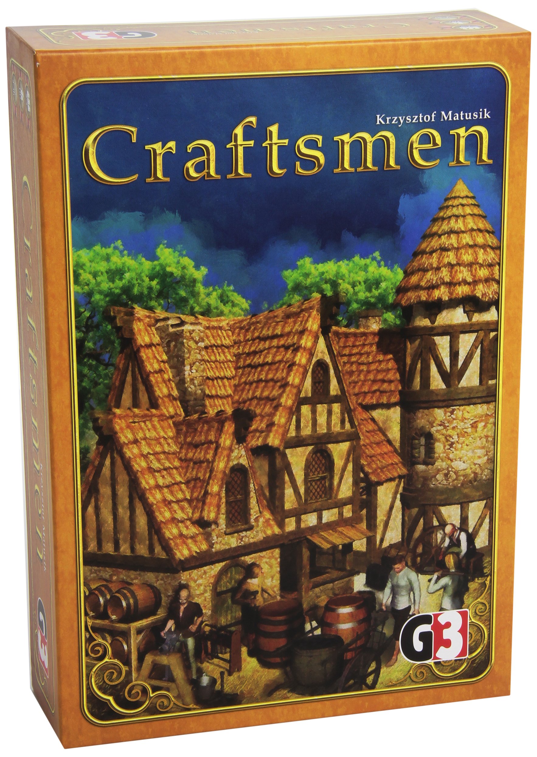 G3 Game 104328 German/English/Polish Craftsmen Board Game