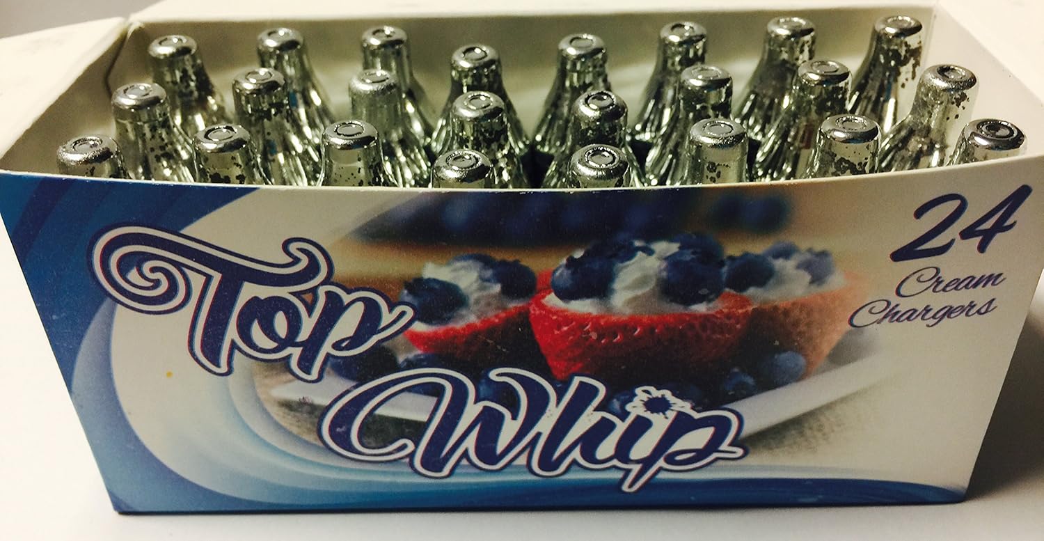 Top Whip Whip Cream Charger 24 Pack! Kitchen & Dining