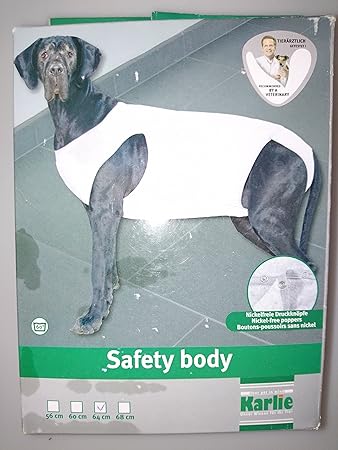Karlie Safety Body zum Schutz von Wunden 64 cm, grau