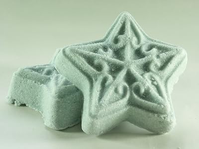 Bimble Blue Monday Bath Bombs Pack of 3 Lavender Geranium Bergamot Uplifting