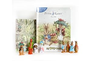 Peter Rabbit / The World of Beatrix Potter My Busy Books - Storybook, 10 figurines, playmat