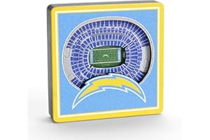 YouTheFan NFL Los Angeles Chargers 3D StadiumView Magnets - SoFi Stadium