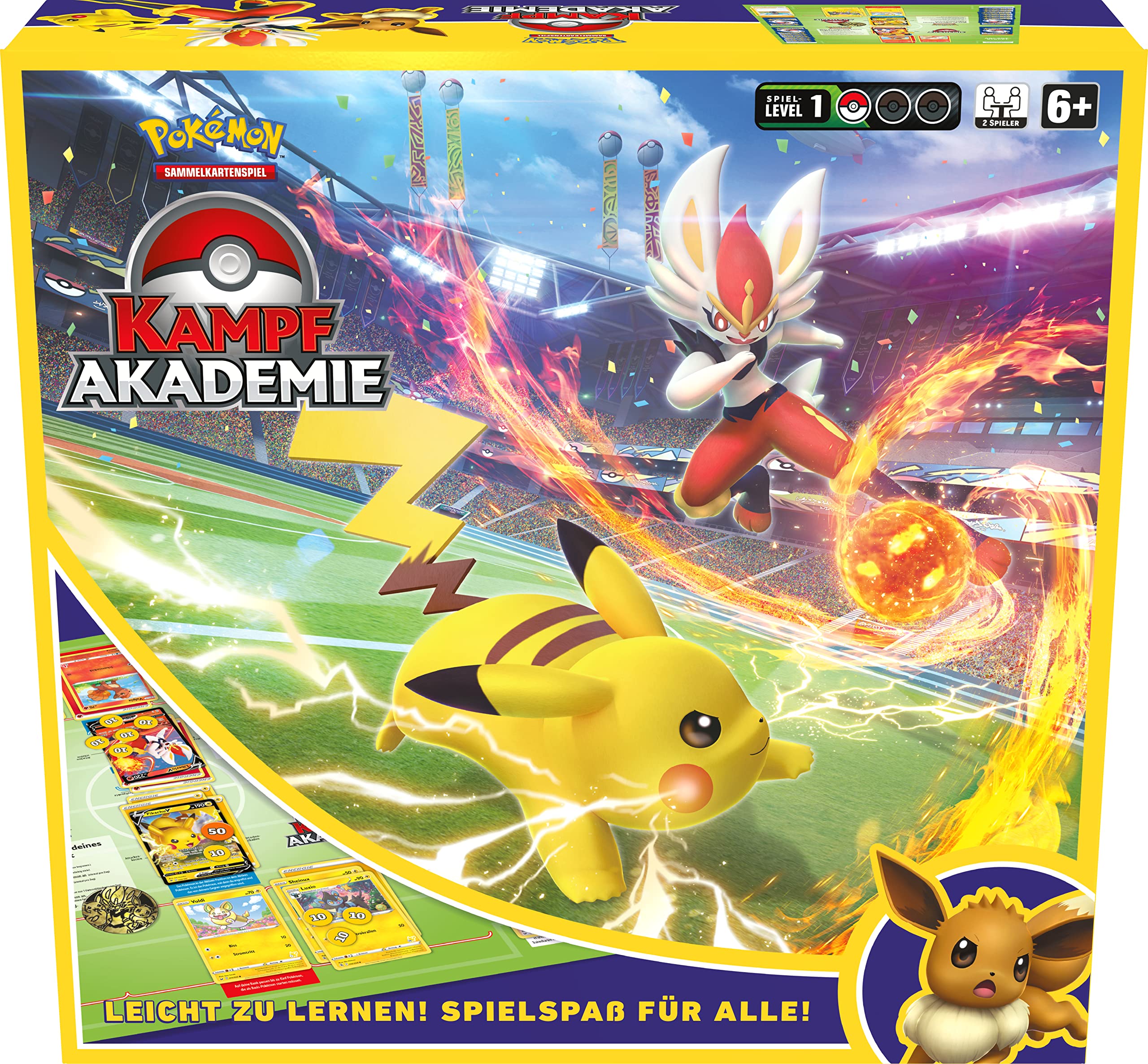 Pokémon - Trading Card Game Battle Academy (Liberlo-V, Pikachu-V & Evoli-V)
