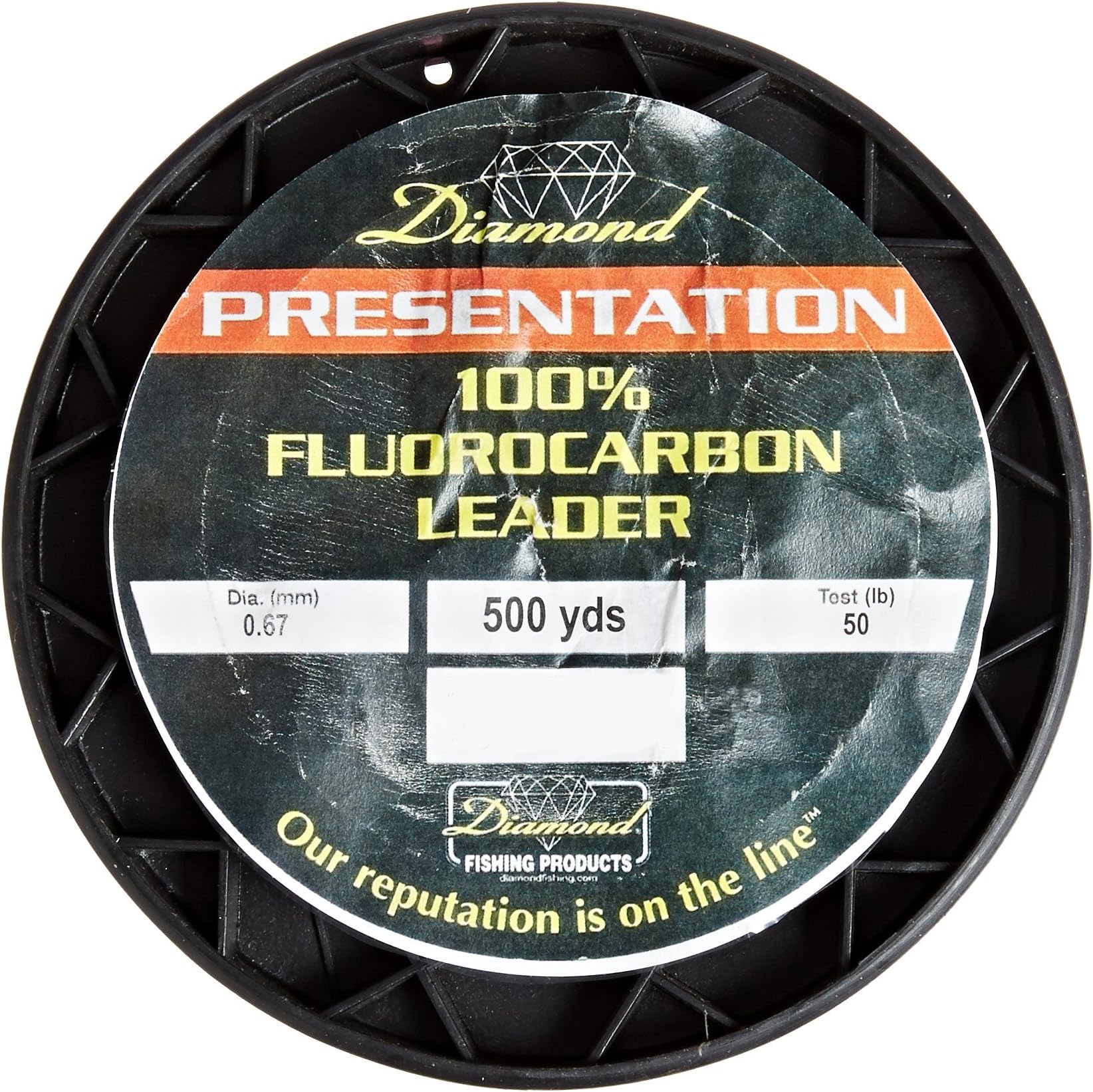 Momoi Diamond Fluoro Leader Line with No. 50 Test