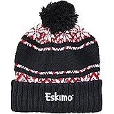 Eskimo Nordic Knit Hat, Black, One Size