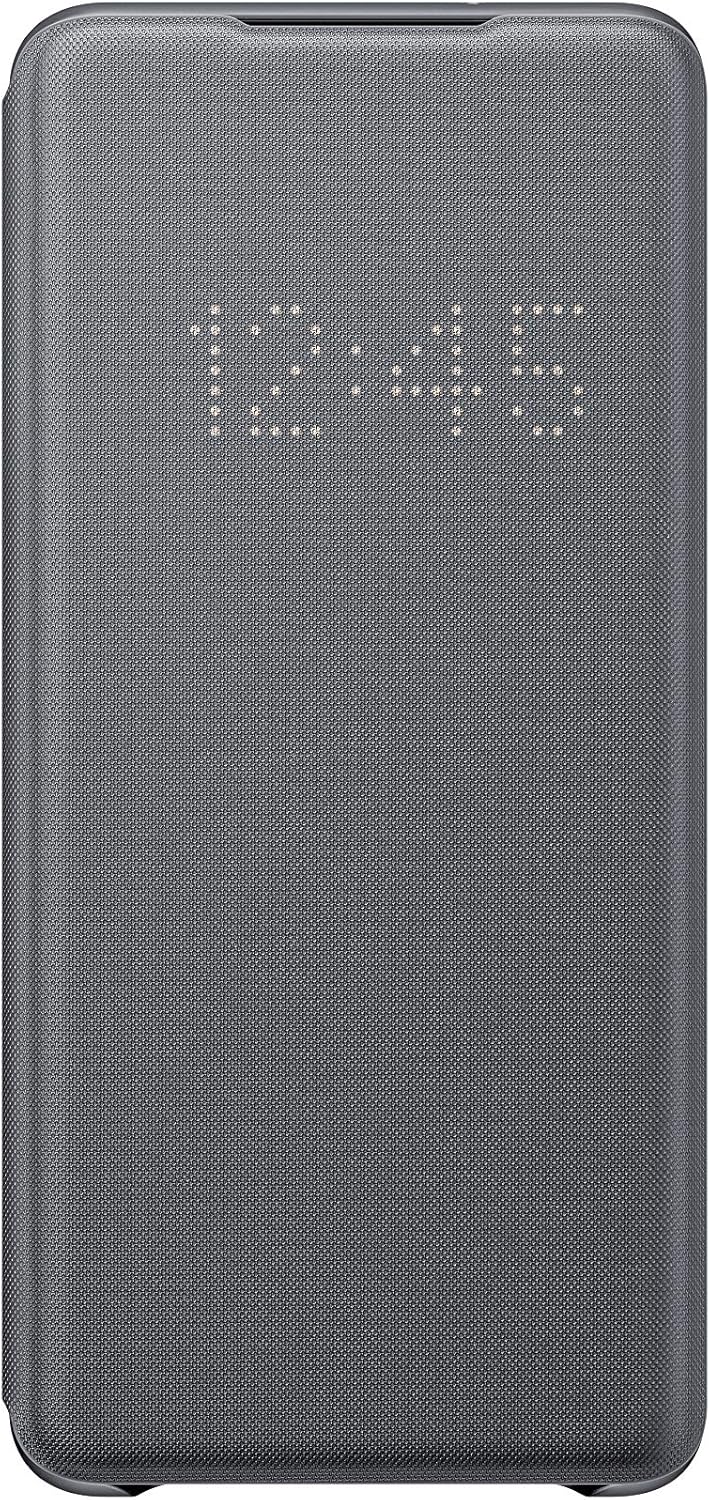 Samsung Original Galaxy S20+ 5G LED View Cover/Mobile Phone Case - Grey, Monochrome