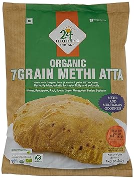 24 Mantra Methi Atta, 1kg