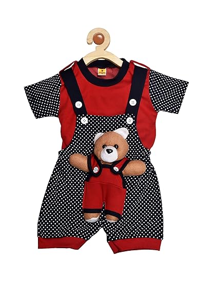 baby girl cotton dungarees