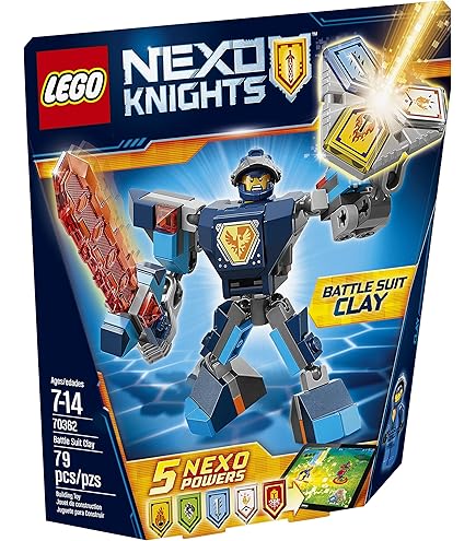 Amazon.com: LEGO Nexo Knights Battle Suit Lance 70366 Building Kit