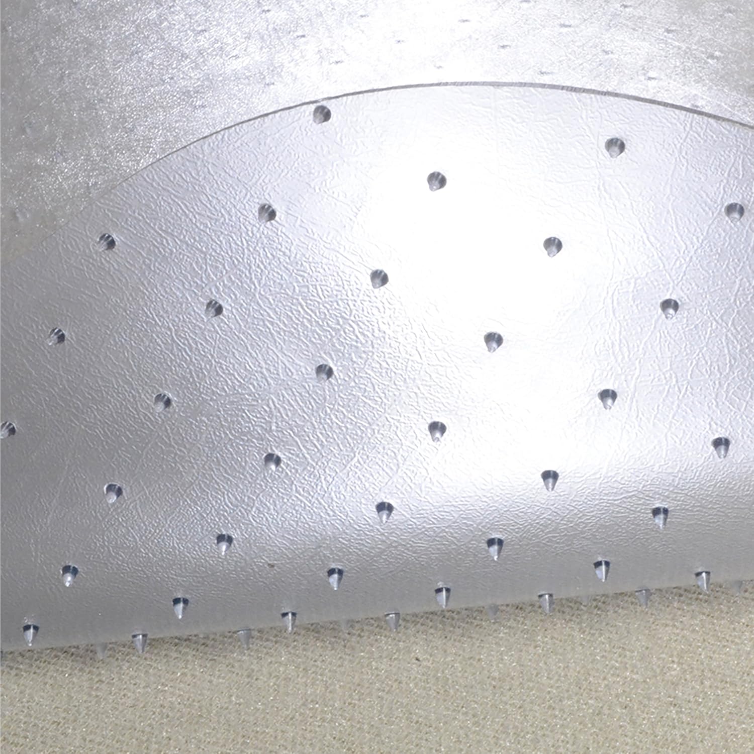 Evolve Modern Shape 33" x 44" Clear Office Chair Mat with Lip for Low Pile Carpet, Made in The USA by Dimex, (C5B5003G) : Office Products
