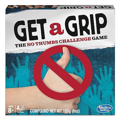 Hasbro Gaming „Get a Grip“ Brettspiel, evtl. Nicht in Deutscher Sprache (C33801020)