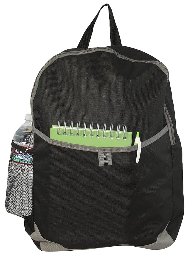 Large Open Pocket Basic Backpack Backpacks