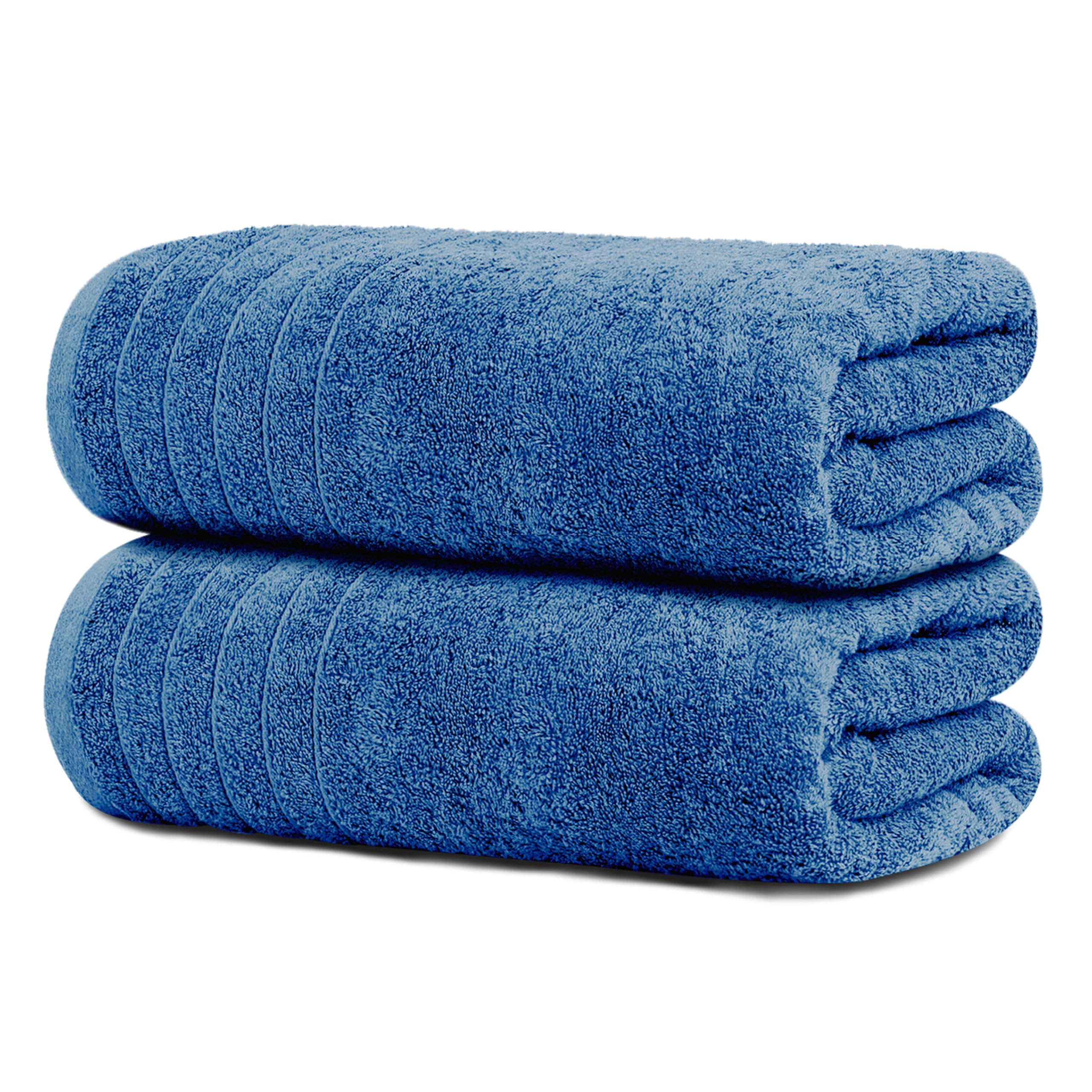 Tens Towels Pack of 2 Extra Large Bath Towel Sheets 35 x 70 inches, 100 ...