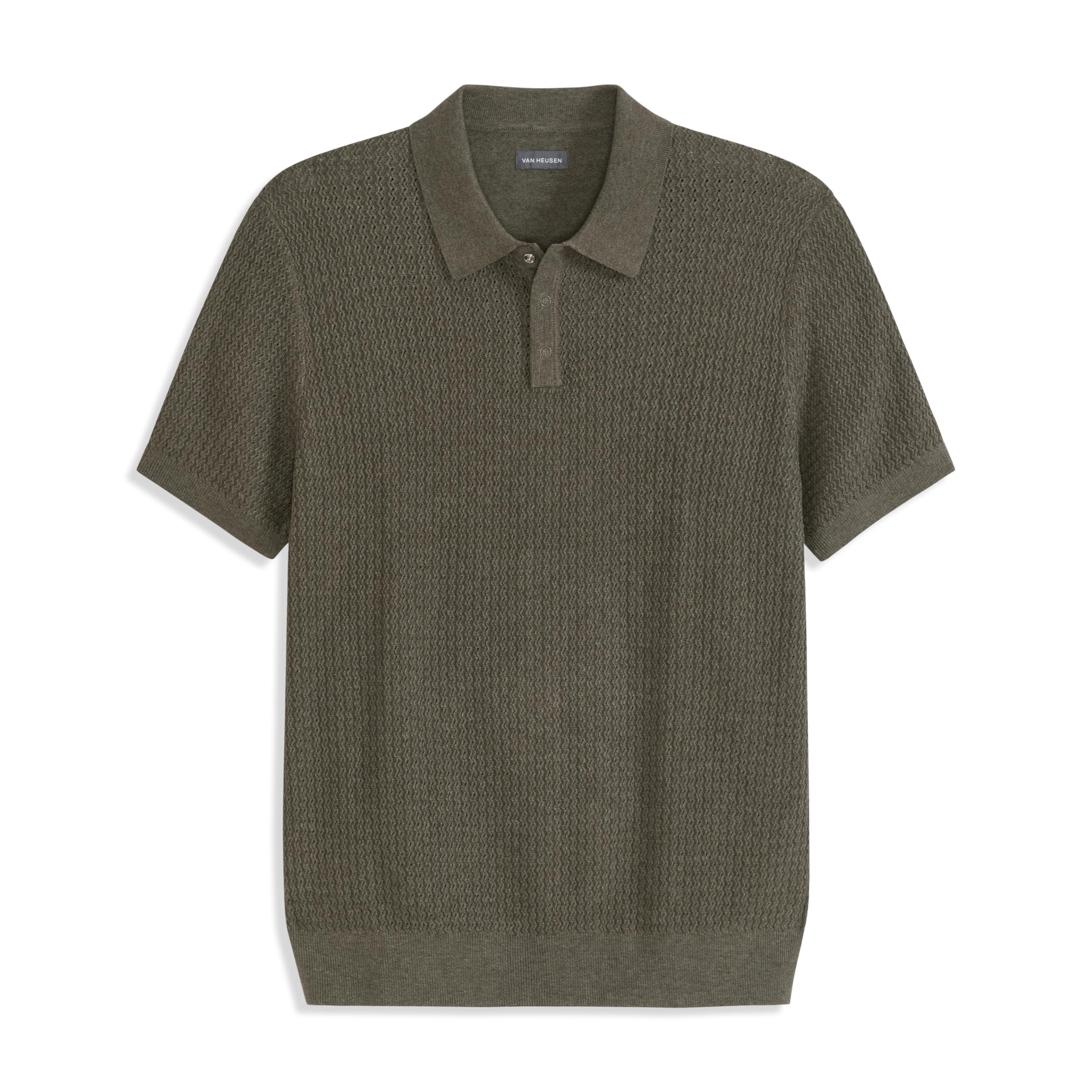 Van Heusen Men's Short Sleeve Temp Control Polo