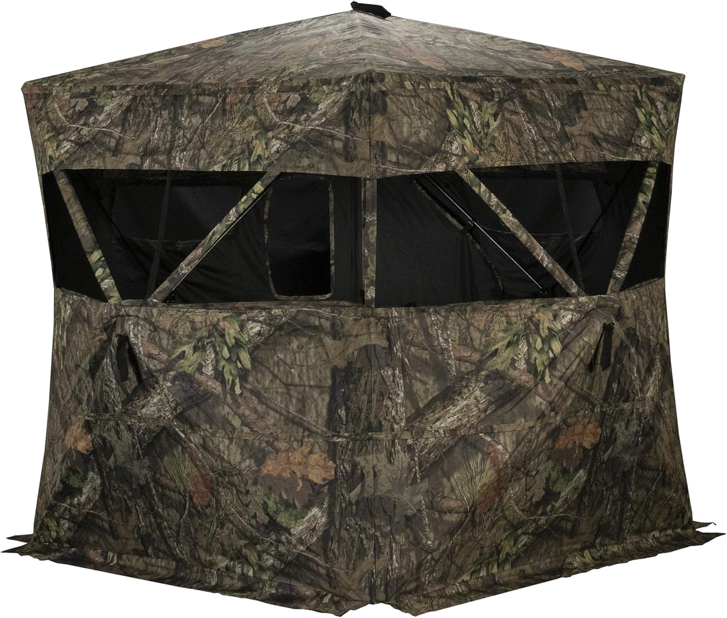 Rhino Blinds R200MOC 3 Person Hunting Ground Blind, Mossy