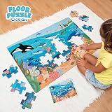 BONNYCO Giant Ocean Animals Floor Puzzle 48 Large Pieces 36.2 x 24.4 in view 9