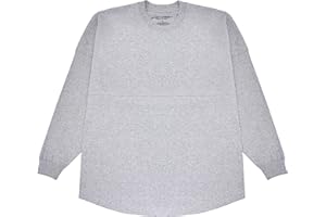 Spirit Jersey Core Essential Jersey, Oversized, Unisex, Long Sleeve Pullover Shirt, Heavy Pre-shrunk 100% Cotton