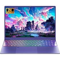 Amazon.com: Laptop para juegos de 16 pulgadas, color morado, 12G ...