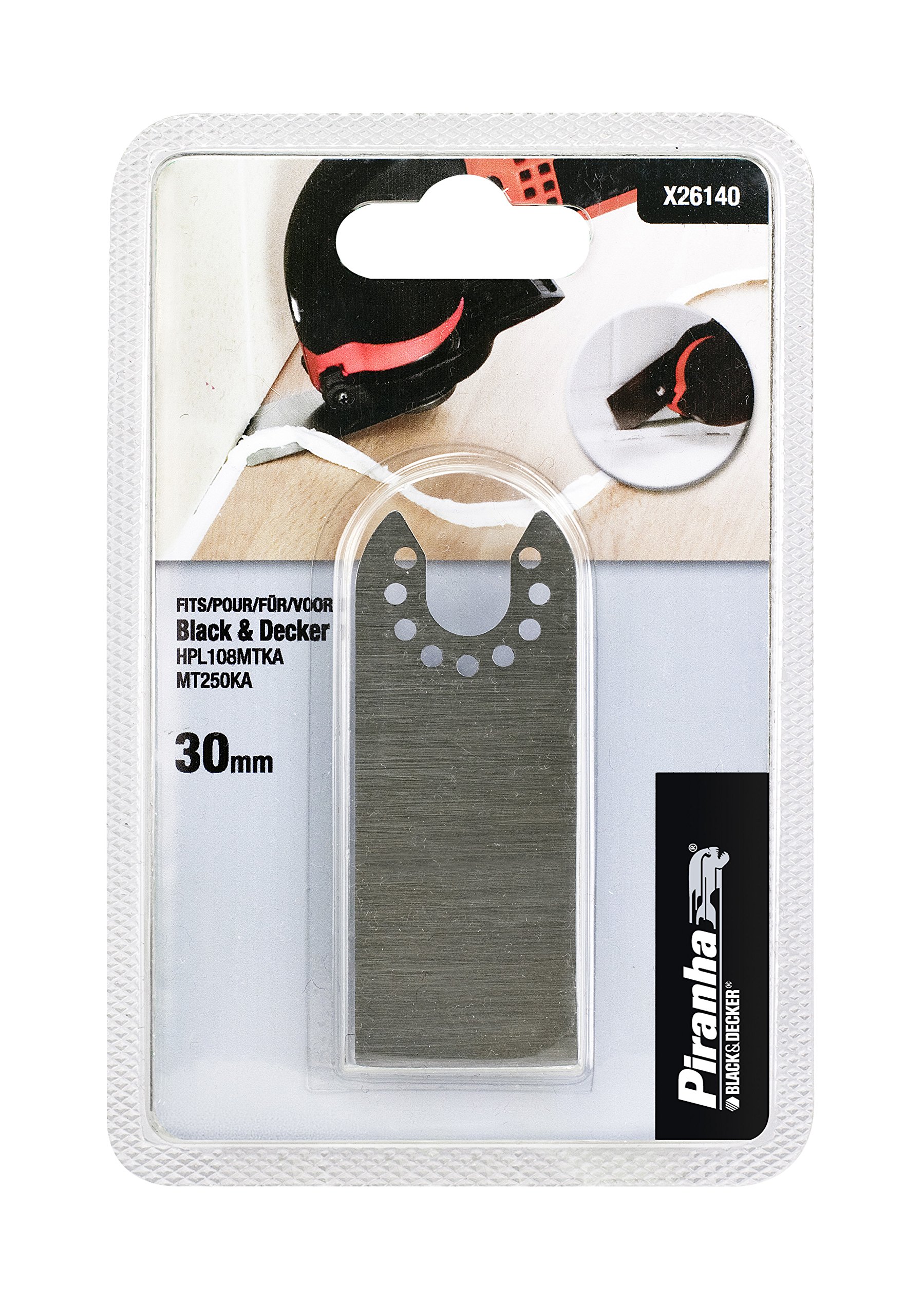 Piranha Flexible Scraper with 30 mm Blade Width