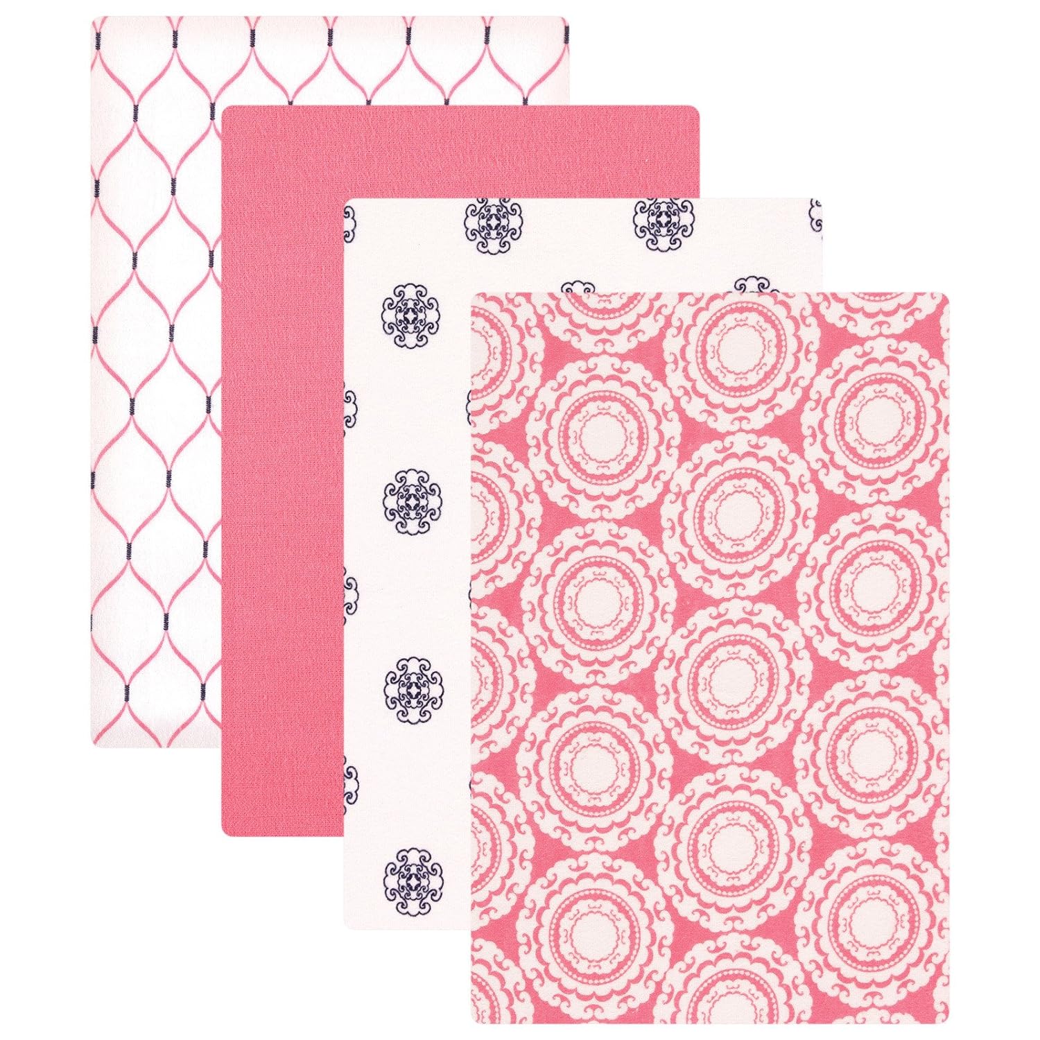 modern baby 4 pack receiving blankets