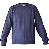 Alpaca Basics Men's Handmade 100% Alpaca Wool Crew Neck Sweater