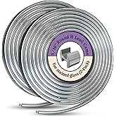 Glassco 3/16'' Round H Lead Came for Stained Glass, 12 Ft Hobby Came