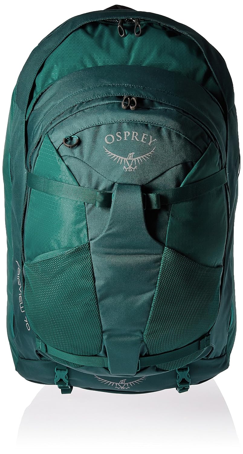 Osprey Packs Fairview 70 Travel Backpack, Rainforest Green, XSmall