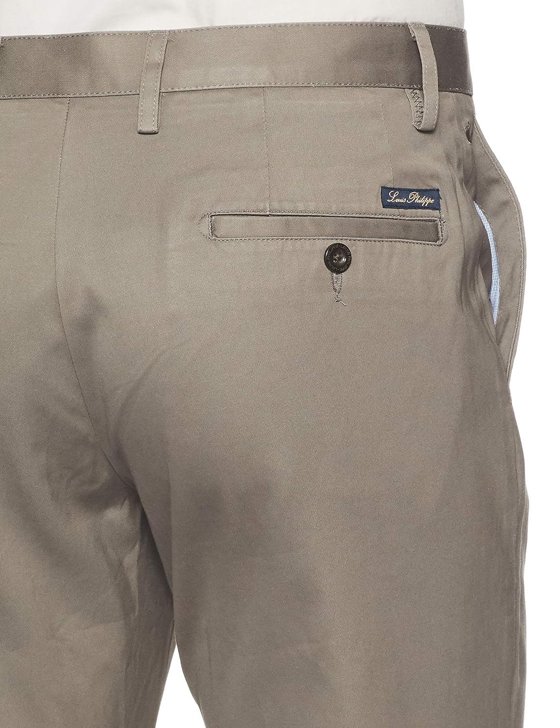 louis philippe men's formal trousers