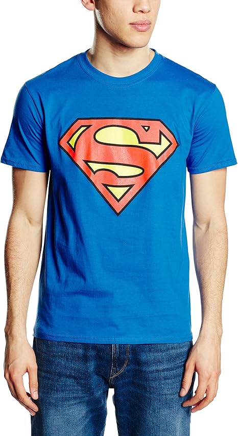 T-shirt uomo superman dc comics GBMTS001