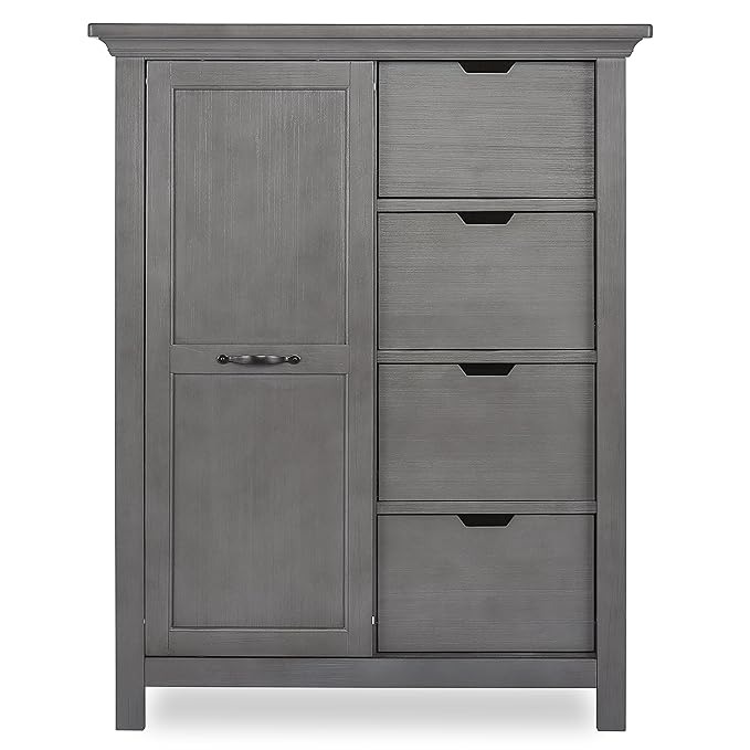 Amazon Com Evolur Belmar Tall Chest Rustic Grey Baby