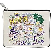 Catstudio Napa Valley Zipper Pouch Purse | Holds Your Phone, Coins, Makeup, Dog Treats, & Tech Tools