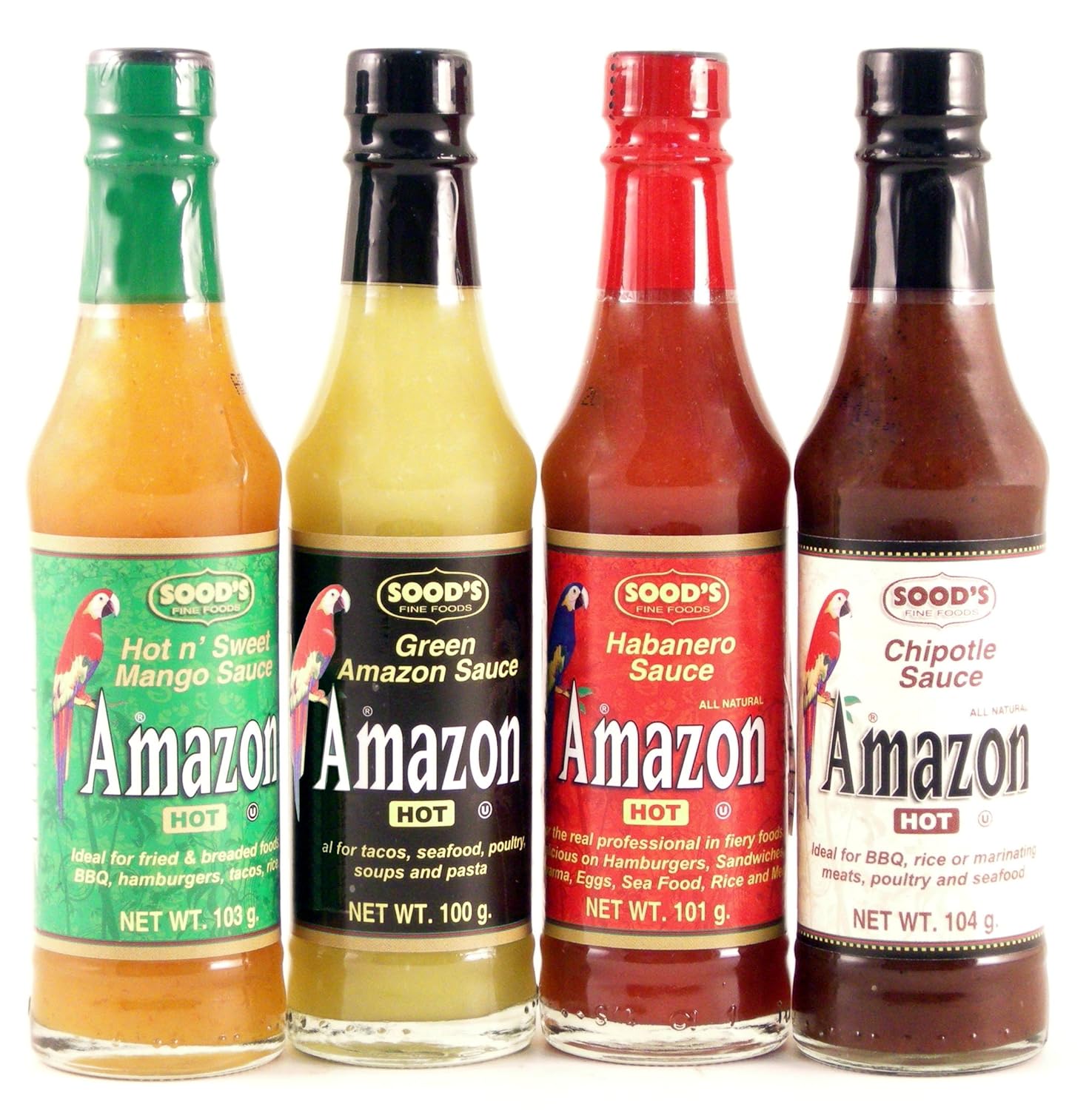 Soods Amazon 4 Pack Assorted Sauces Amazon.co.uk Grocery