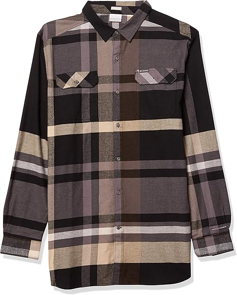 Amazon Columbia メンズ フレアガン ストレッチ フランネルシャツ 吸湿発散性 快適ストレッチ Tシャツ カットソー 通販