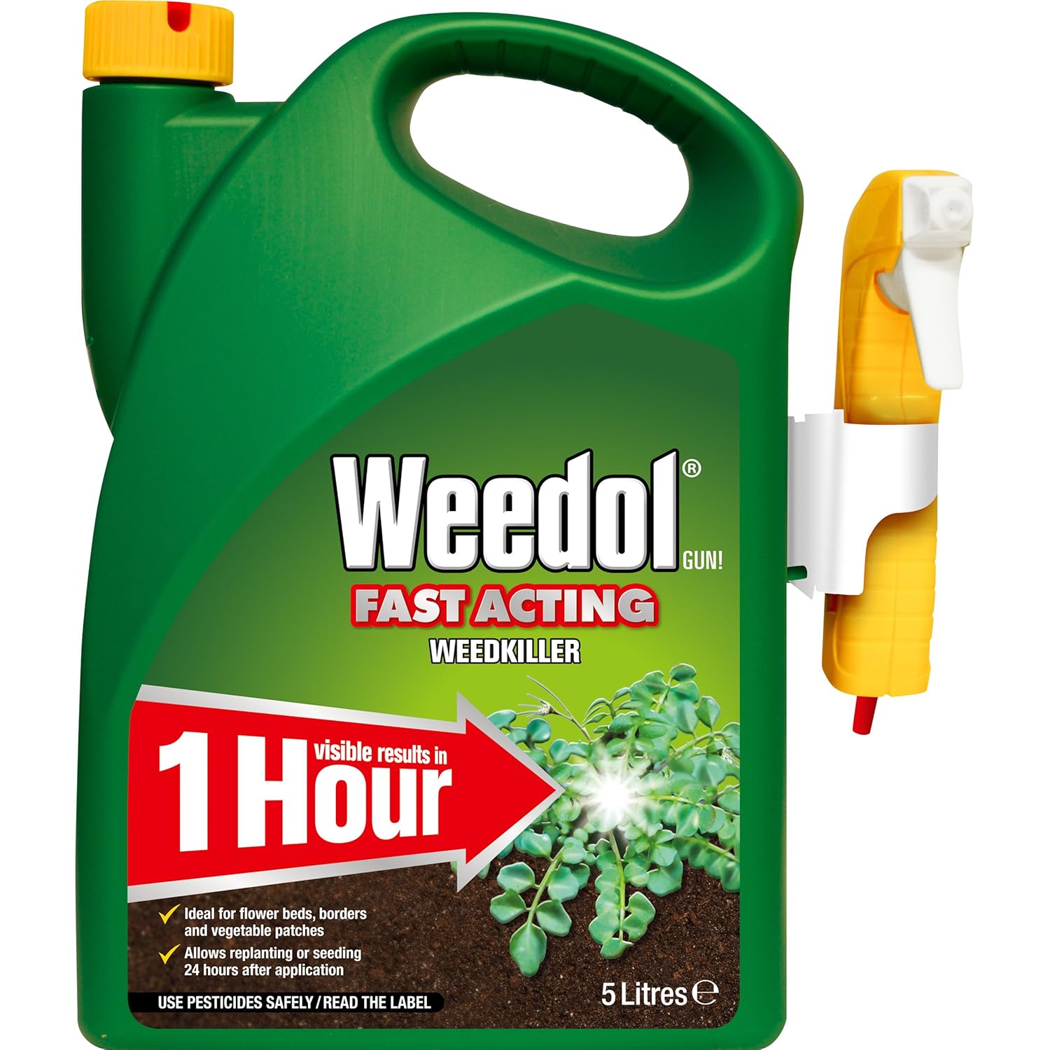 Weedol Gun Fast Acting Weedkiller 5L Amazon.co.uk Garden & Outdoors