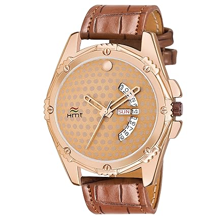 White Dial Day n Date Display HM-GR505-BRW-BRW