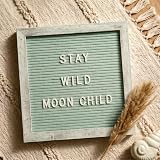 C Crystal Lemon Rustic Turquoise Letter Board 25x25cm 336 Letters view 5