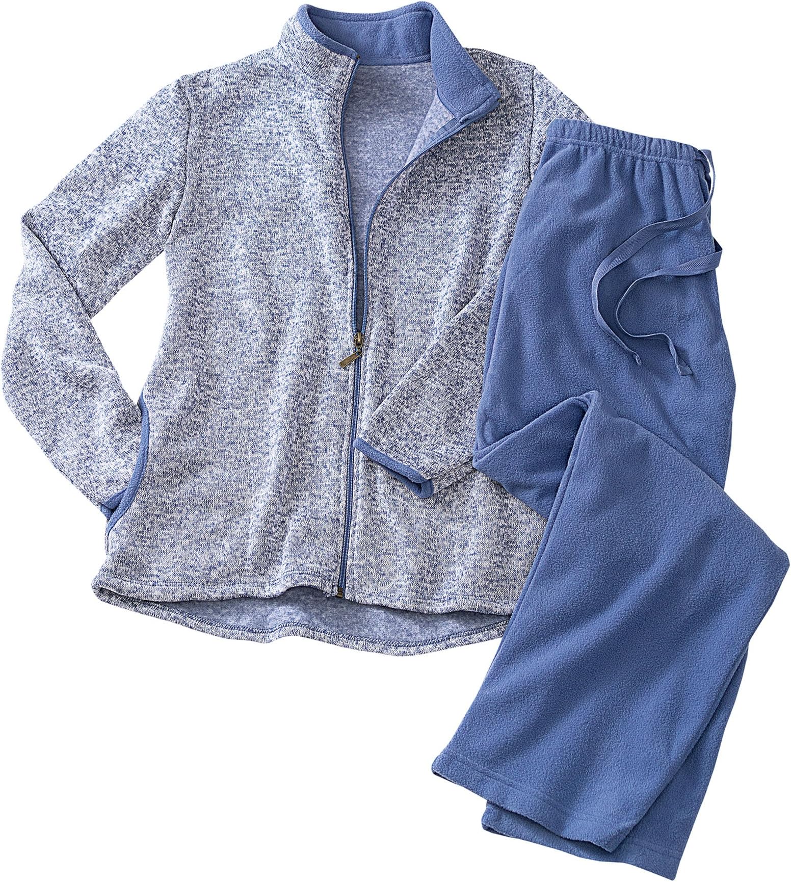 Stan Herman Sweater & Fleece Lounge Set