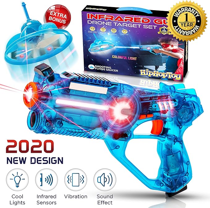 Glow In The Dark Infrared Skeet Shooting Game Electronic Games Toys Hobbies Sombrerorojo Pe
