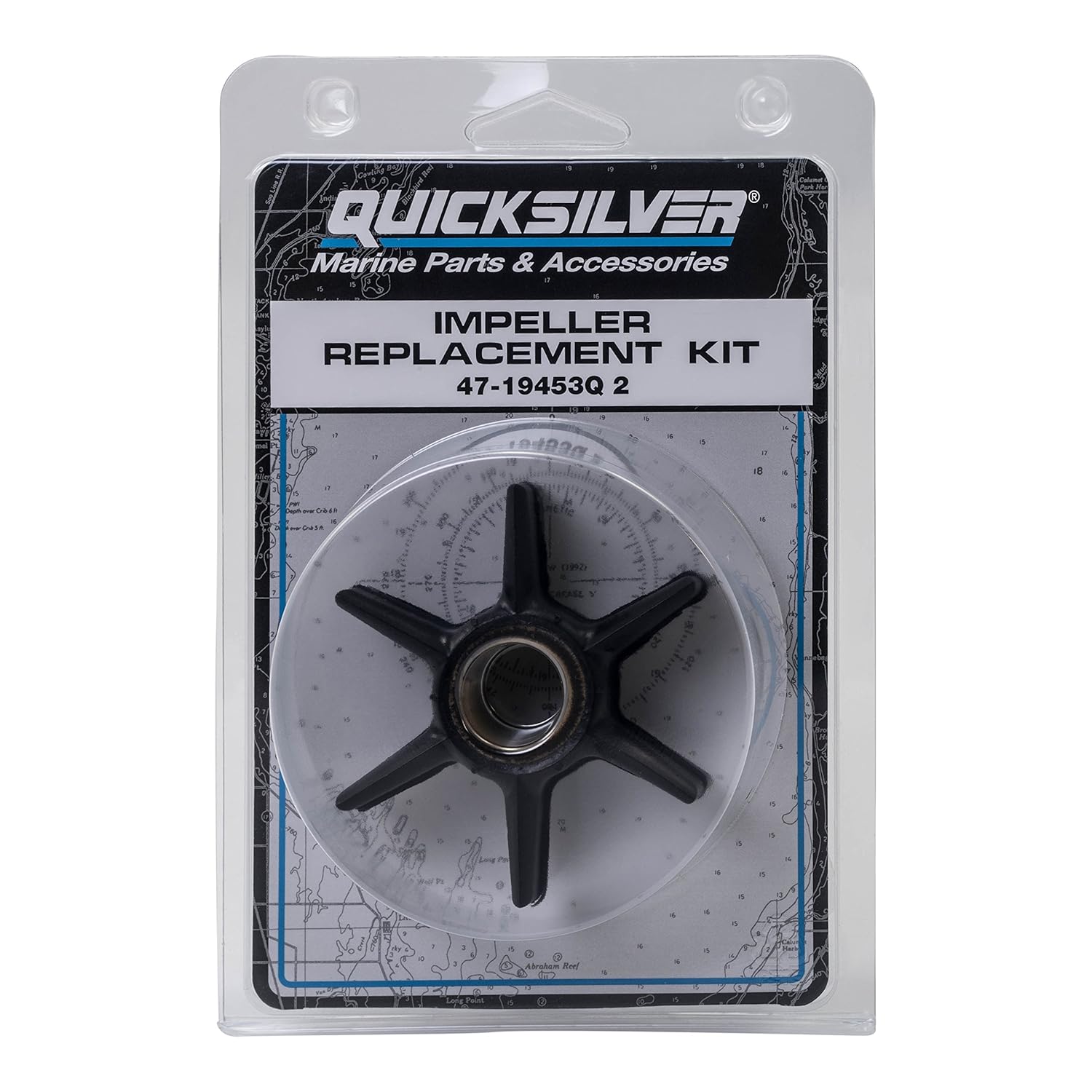 Amazon.com: Quicksilver 19453Q2 Water Pump Impeller Repair Kit - Mercury  and Mariner Outboards: Sports & Outdoors