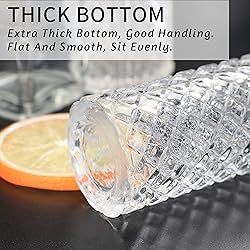 Bitters Bottle for Cocktails Set of 4 - Glass
