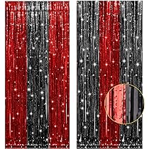 3 Sets Halloween Dripping Blood Glitter Garland - Red Bloody Banner Decor For Vampire, Zombie Horror Parties