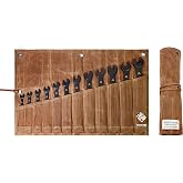IRONCUBE Tool Pouch, Roll-Up Storage Bag for Hand Tools &amp; Wrenches