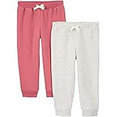 Simple Joys by Carter's Girls 2-Pack Fleece Joggers