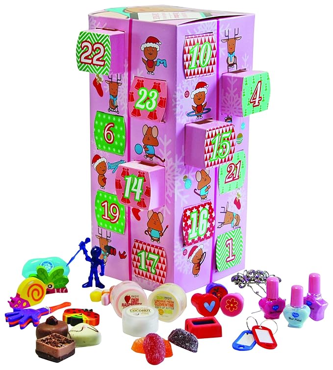 Advent Gift Boxes Advent Calendar Kit Pink Amazon.co.uk Office Products