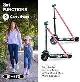 Micro Eco Pull and Carry Strap 83cm Pink for Scooters Accessories view 3